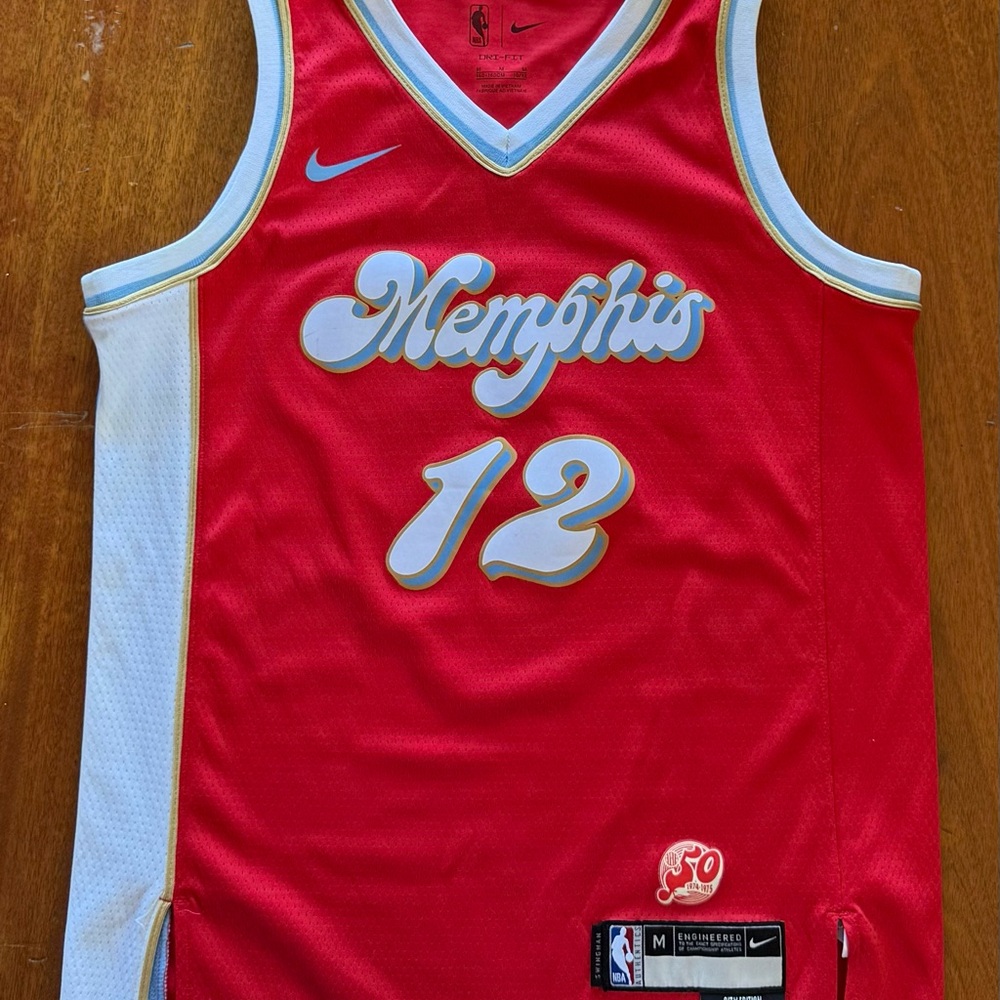 John Morant NBA Memphis Jersey